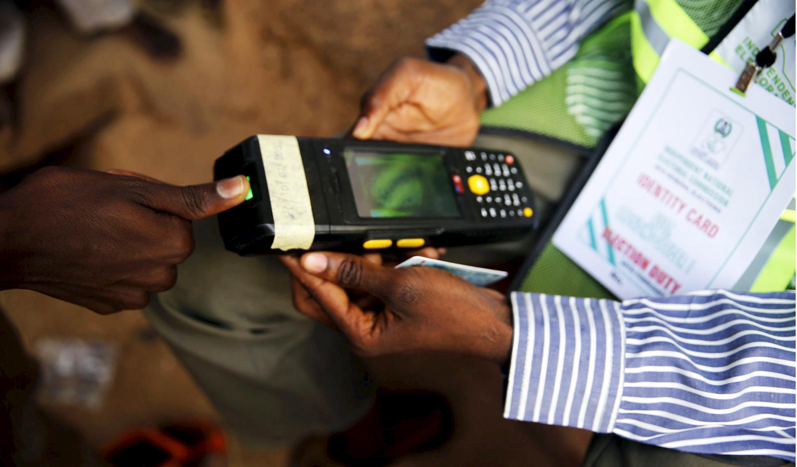 A BVAS accreditation device used at Nigerian polling units